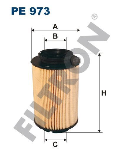 Filtron Pe973 Yakıt Filtresi Caddy 04=- Golf 03=- Jetta (05-10) O
