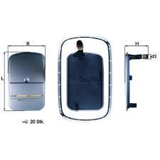 Mahle Hx159Kıt Şanzıman Filtre Bmw E46-E39-X3 E83 00-06