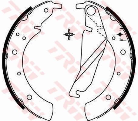 Trw Gs8209 Kampana Balata Bmw 5 E28 E34 81-95