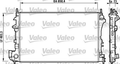VALEO 732879 SU RADYATÖRÜ VECTRA C 02- 1.6 16V 1.8 16V MT AC SIGN
