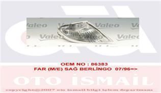 VALEO 86383 SINYAL LAMBASI SOL PARTNER 96- / BERLINGO 96-