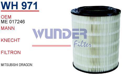 WUNDER WH971 HAVA FİLTRESİ - MİTSUBİSHİ DRAGON