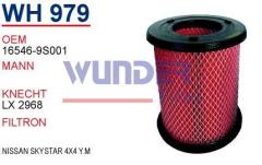 WUNDER WH979 HAVA FİLTRESİ - NiSSAN SKYSTAR 4X4 Y.M