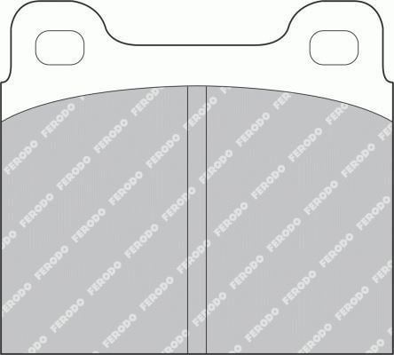 Ferodo Fdb2M Fren Balatası Arka Mercedes W107 W114 W115 W116 W123