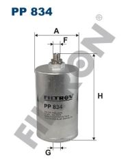 Filtron Pp834 Yakıt Filtresi Mercedes 190 (W201) (85-93)- (W124)