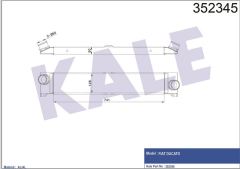 Kale 352345 Intercooler Ducato 2.3 Jtd 06-