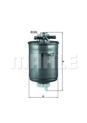 Mahle Kl410D Mazot Filtresi Polo Caddy 1.4 Tdı 1.9 Sdı Amf