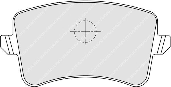 Ferodo Fdb4050 Fren Balatası Arka A4 2007 Sonrası A5 2007 Sonrası  Q5 08-