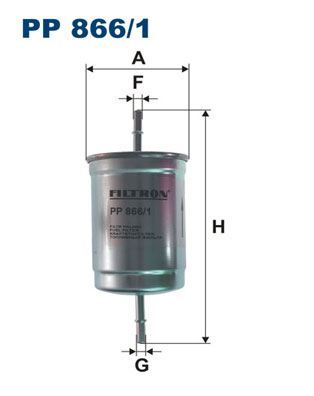 Filtron Pp866 Yakıt Filtresi Volvo V70 2.4 20V 165Hp 06/98-02/00