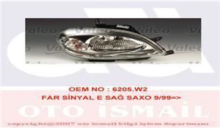 VALEO 87573 FAR SAĞ + SINYAL SAXO 99-03 ELEKTRIKLI H4