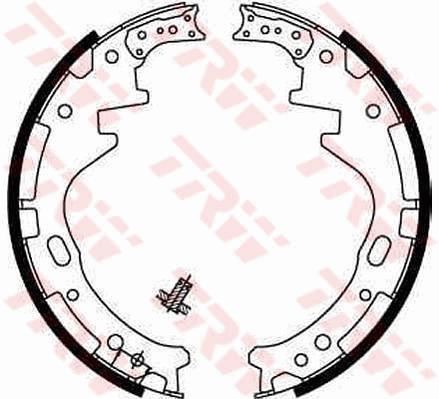 Trw Gs8513 Kampana Balata Pıck-Up D21 90-97 4Wd 254X60