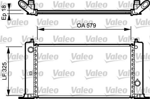 VALEO 734228 SU RADYATÖRÜ STILO 01- 1.2 16V 1.4 16V 1.6 16V MT