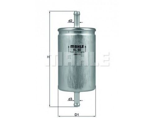 Knecht Kl60 Yakıt Filtresi Polo3 1.4 1.6 16V 94-