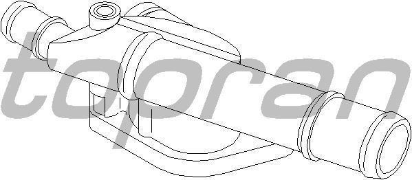 Topran 110360755 Hararet Müşür Yuvası Golf V Jetta Passat Caddy B