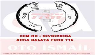 Trw Gs8540 Kampana Balata Transıt T15  280X65