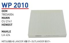 WUNDER WP2010 POLEN FİLTRESİ - MiTSUBiSHi LANCER VIII 07- OUTLAND