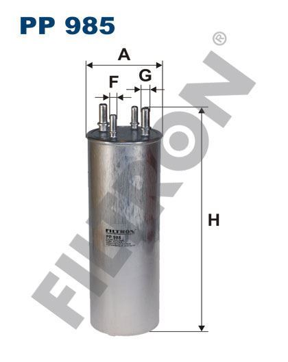 Filtron Pp985 Yakıt Filtresi Touareg 2.5Tdı-Multtıvan 1.9Tdı-2.0T