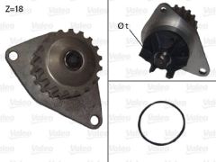 Valeo 506721 Devirdaim Su Pompası 206 207 307 1007 / C2 C3 C4 1.4
