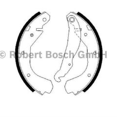 Bosch 986487199 Kampana Balata Vectra A 1988 Sonrası Ascona C 1981 Sonrası Kadett D