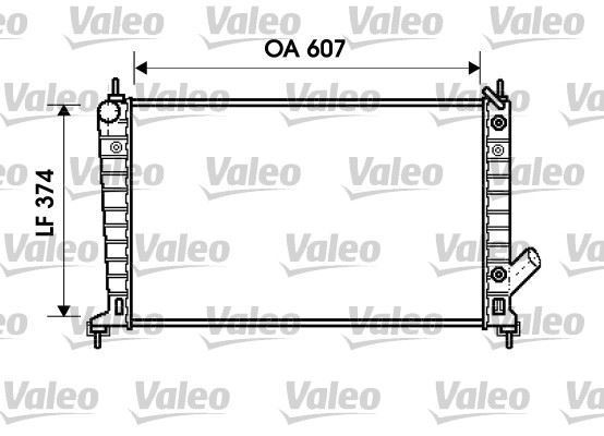 VALEO 734830 SU RADYATÖRÜ 9-5 98- 2.0 2.3T AT