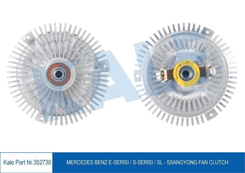 Kale 352730 Fan Termık Mercedes Benz E-Serısı / S-Serısı / Sl - S