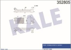 Kale 352805 Intercooler Accent Iıı Rıo Iı 1.5 Crdı 05-