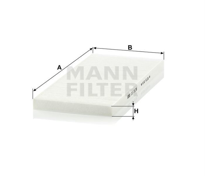 Mann Cu3138 Polen Filtresi Punto 97-00