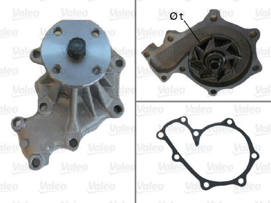 Valeo 506898 Su Pompası Mazda B-Serıe 2.5D - Ford Rang