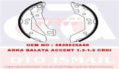 Trw Gs8684 Kampana Balata Accent 00-02 Mılenyum Excel 90-95 Pony