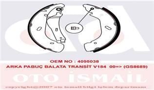 Trw Gs8690 Kampana Balata Transıt V184 Arkadan Çekıslı 280X64