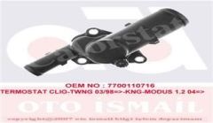 TERMOSTAT KOMPLE CLIO TWINGO 03 98-KANGOO MODUS 1.2 04- V7008