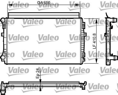 VALEO 735558 SU RADYATÖRÜ PASSAT B8 14- 1.4 TSI 1.6 TDI 2.0 TDI T