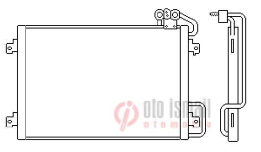 Kale 345550 Klima Radyatörü Megane I 1995 Sonrası Scenıc I 1996 Sonrası 538X381X16