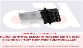 Valeo 509355 Klima Rölesı Megane Iı / C2 C3 C5 Fan Hız Ayar Unıte