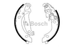 Bosch 986487624 Kampana Balata Fıesta Iv 1995 Sonrası Ka 1996 Sonrası 180X32