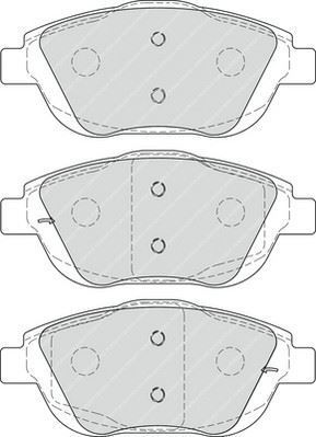 Fren Balatası Ön 2008  2013 Sonrası / C3 2009 Sonrası C3 Pıcasso 2009 Sonrası Ds3 10-