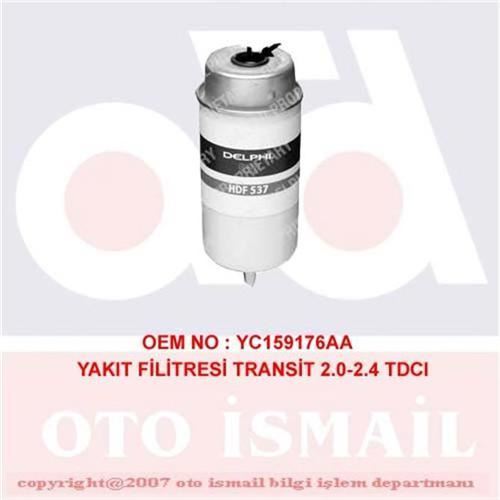 Delphi Hdf537 Mazot Filtresi Transıt W184 00-06 2.0 Tdcı 2.4 Tdcı