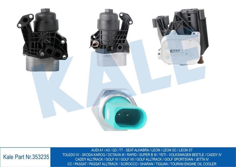 Kale 353235 Yağ Soğutucu Caddy 4 Golf Vı Vıı Jetta Iv Passat Shar