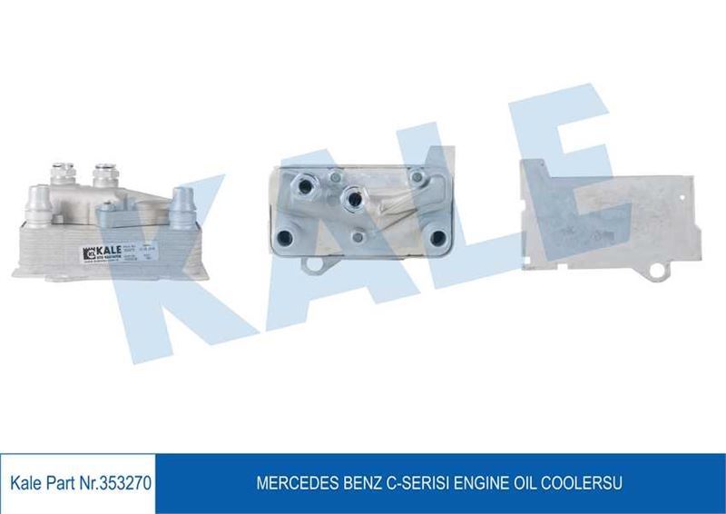 Kale 353270 Yağ Soğutucu Radyatörü 205 213 222 217 20 2013 Sonrası 274 177