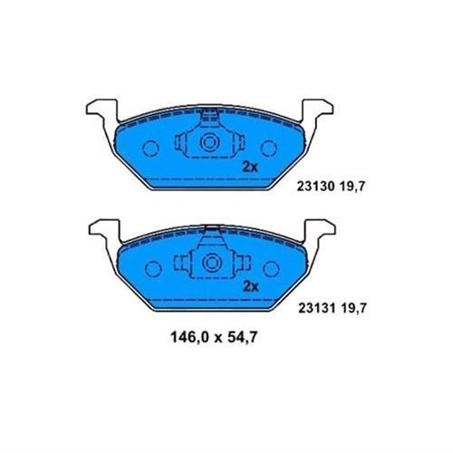 Bosch 986424364 Fren Balatası Ön Golf Iv 1997 Sonrası Bora 1998 Sonrası Polo V 09-