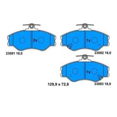 Bosch 986424368 Fren Balatası Ön H100 93-04 Mınıbüs Kamyonet