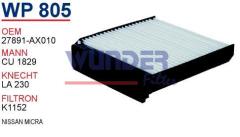 WUNDER WP805 POLEN FİLTRESİ - RENAULT CLiO III