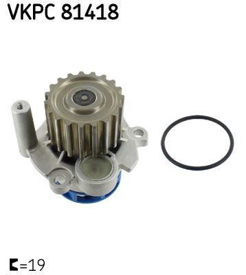 Skf Vkpc81418 Devirdaim Su Pompası Golf V Polo Jetta Caddy Iıı Tr