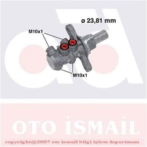 Bosch 204123714 Fren Ana Merkezi Doblo 2005 Sonrası Rezervuarlı 23,81Mm