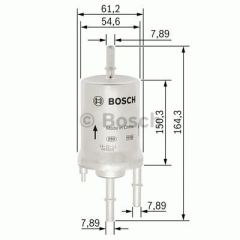 Bosch F026403006 Benzin Filtresi Golf V Polo V Jetta Iıı / A3 / C
