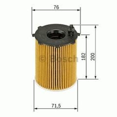 Bosch F026407002 Yağ Filtresi Touareg / A4 A6 A8 Q7 2.7 Tdı 3.0 T