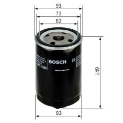 Bosch F026407004 Yağ Filtresi Golf Iıı Passat Caddy Iı / A4 A6 1.