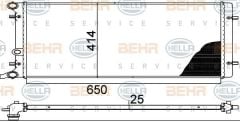 BEHR 8Mk376888-784 Su Radyatörü Golf Iv 1998 Sonrası Bora 1998 Sonrası 1.4 16V 1.6I