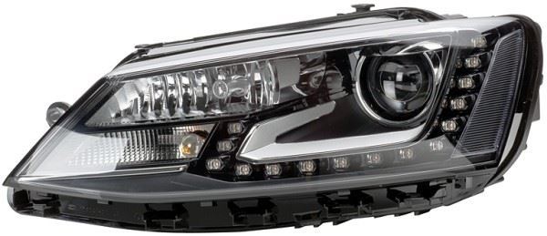 Hella 1Zs011192021 Far Sağ Çift Xenon Jetta Iv 14-