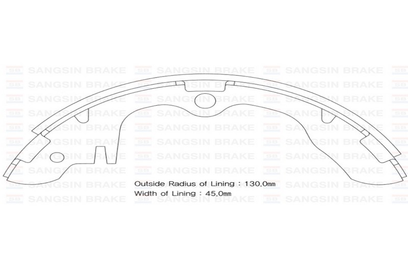 Sangsıng Sa015 Fren Balatası Ön Arka Kampana Ceres 2200 01823-26-